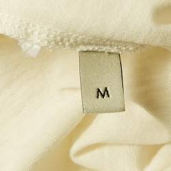Gucci White Blind For Love Sequin Jersey Oversized T-Shirt M