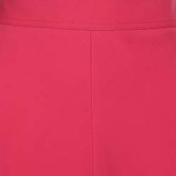 Gucci Pink Silk/Wool Blend Midi Skirt M