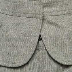 Gucci Grey Patterned Wool Single Breasted Suit Set S