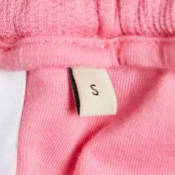 Gucci Pink GG Jacquard Jersey Web Stripe Shorts S
