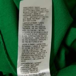 Pre Owned Gucci Green Eschatology Print Cotton Jersey T-Shirt M