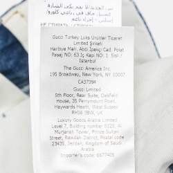 Pre Owned Gucci Blue Denim Tapered Jeans S Waist 26"