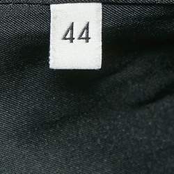 Gucci Black Wool Chester Coat M