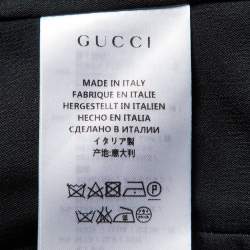 Gucci Black Wool Tuxedo Blazer S