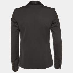 Gucci Black Wool Tuxedo Blazer S