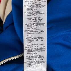 Gucci Blue/Brown GG Print Technical Jersey Blouson S