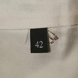 Gucci Black Textured Wool Blend Double Breasted Blazer M