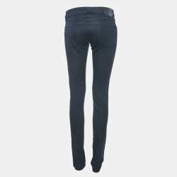 Pre Owned Gucci Dark Blue Denim Fuseaux Jeans M