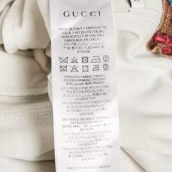Gucci Brown GG Supreme and Floral Print Jersey Shorts XS