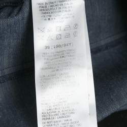 Gucci Blue Denim Logo Button Detail Jacket S