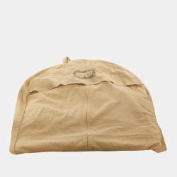 Gucci Brown Monogram Canvas & Leather Trim Jacket M