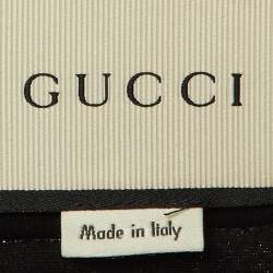 Gucci White Lace Lurex Web Trim Jacket S