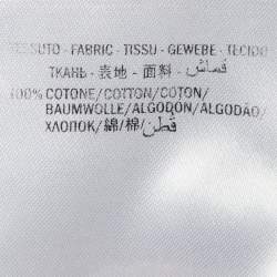 مملوكة مسبقًا Gucci Black Printed Cotton Knit T-Shirt XS