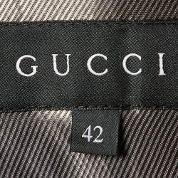 Gucci Grey Wool Mid Length Coat M