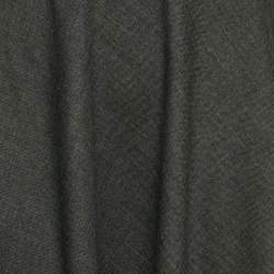 Pre Owned Gucci Dark Grey Wool Zari 2 Midi Skirt M