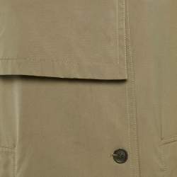 Gucci Brown Cotton Blend Trench Coat M