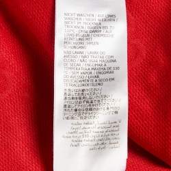 مملوكة مسبقًا Gucci Red GG Monogram Jersey Mini Dress XS