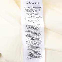 Gucci Cream Cotton Retro T-Shirt M