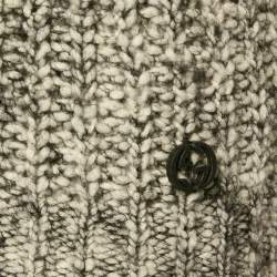 Gucci Grey Wool Blend Round Neck Sweater S