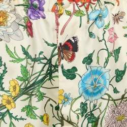 Gucci Multicolor Printed Silk Shorts S