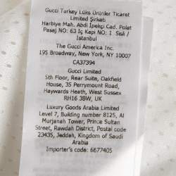 Pre Owned Gucci White Web Trim Jersey Track Jacket S