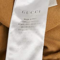 Gucci Brown GG Print Jersey Jogger Pants L