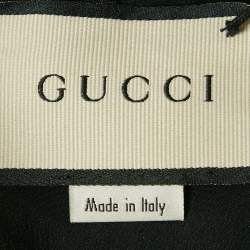 Gucci Black Lace Contrast Trimmed Short XS
