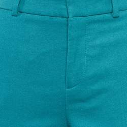 Gucci Wool Teal Blue Trousers S