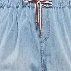 Gucci Blue Faded Denim Jogger Pants M