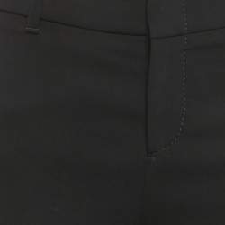 Gucci Black Crepe Tailored Trousers S