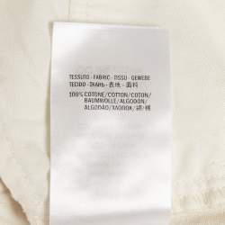 مملوكة مسبقًا Gucci White Denim Flared Jeans M Waist 30"