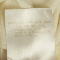 Gucci Cream Hypnotism Print Jersey T-Shirt XS