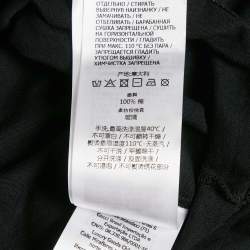 Gucci Black G Rhinestone Jersey Crop T-Shirt S