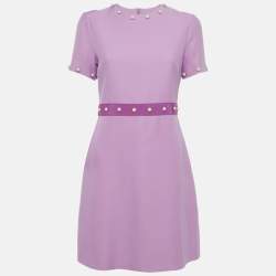 パーティードレス Gucci Dress Cady Gucci Black Cady Lace Detail Shift Dress S Gucci | TLC