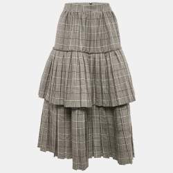 Gucci Black Wool Horsebit Detail Mini Skirt S Gucci | TLC