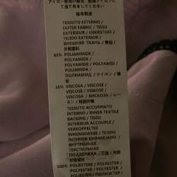 مملوكة مسبقًا فستان غوتشي ميدي دانتيل مطوي بنفسجي مقاس وسط (ميديوم)