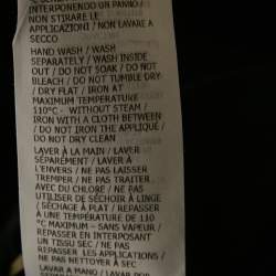 مملوكة مسبقًا Gucci Black Floral Applique Cotton Maxi Dress L 