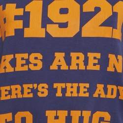 Pre Owned Gucci Blue Jersey Jersey 1921 L'Aveugle Par Amour T-Shirt XS