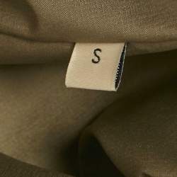 Pre Owned Gucci X North Face Multicolor Floral Print Synthetic Hooded Trench Coat S