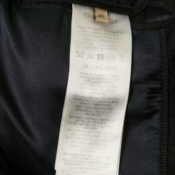 Pre Owned Gucci Black Viscose Pantsuit S