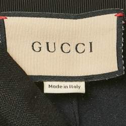 Pre Owned Gucci Black Viscose Pantsuit S