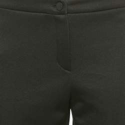 Pre Owned Gucci Black Jersey Web Tape Side Detail Pants XL