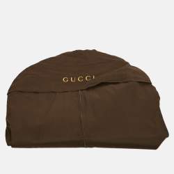 Pre Owned Gucci Equestrian Black Wool Leather Trim Single Breasted Blazer S