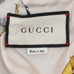 Pre Owned Gucci Black Leather Biker Jacket S