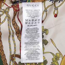 Pre Owned Gucci Black Leather Biker Jacket S