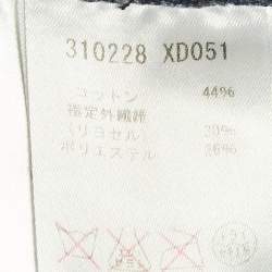 Pre Owned Gucci Dark Blue Denim Rainbow Detail Raw Edge Denim S Waist 27"