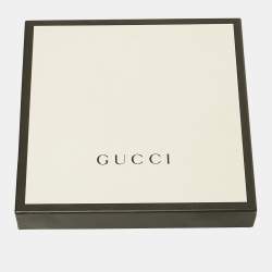 Pre Owned Gucci Black Vintage Logo Print Jersey Distressed T-Shirt M