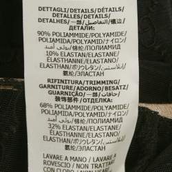 مملوكة مسبقًا ليجنز غوتشي تول شفاف مطرز GG أسود مقاس كبير جداً