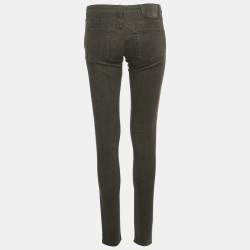 مملوكة مسبقًا بنطلون جينز غوتشي فيوسوكس دِينِم أسود صغير