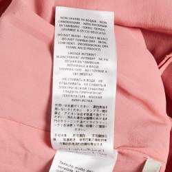 Pre Owned Gucci Black/White Tweed GG Logo Metal Detail Mini Skirt S